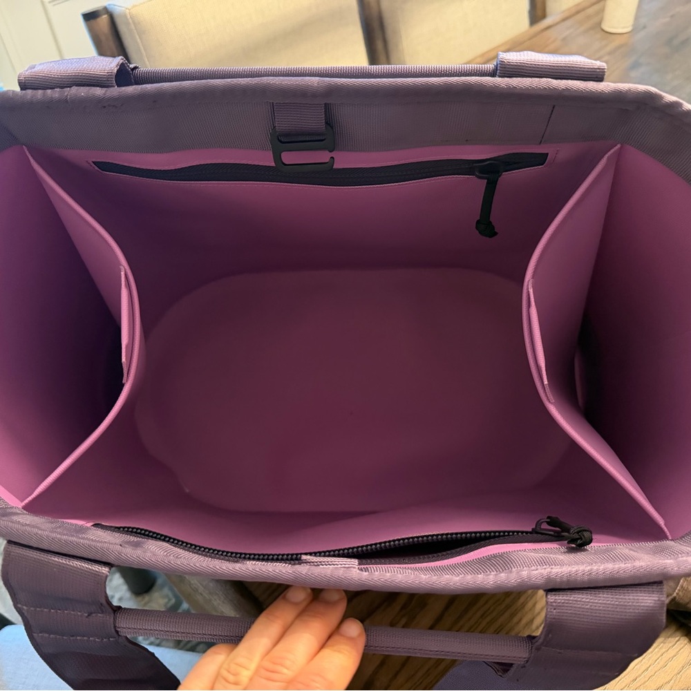 Yeti Camino Carryall 35 in Lavender Pink with Deep Purple Trim - Picture 3 of 3